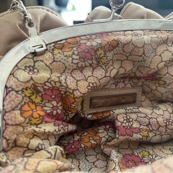 Call It Spring Tan Ruffle Shoulder Bag - Picture 5 of 9